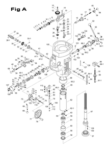 Part Location Diagram of JTM1254VS-B21 Jet Upper Bushing
