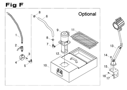 Fig-4 Diagram and Parts List for 698079  Jet Mill
