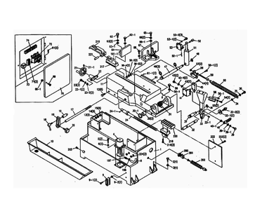 Fig-0 Diagram and Parts List for 414468  Jet Table Saw
