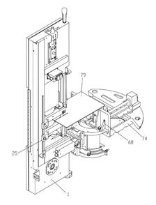 Fig-4 Diagram and Parts List for 424465  Jet Table Saw
