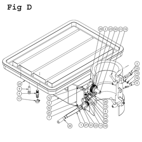 Fig-11 Diagram and Parts List for J-2360 354051 Jet Drill Press