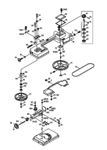 Fig-0 Diagram and Parts List for 414457  Jet Table Saw