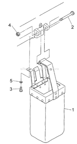 Page C Diagram and Parts List for AH-25C-10 105970 Jet Hoist & Winch