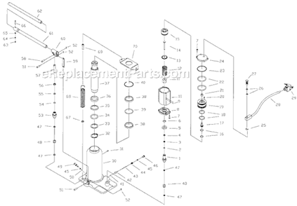 Page A Diagram and Parts List for AHJ-20 456620 Jet Jack