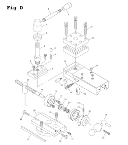 Part Location Diagram of JT9-EBL1236VS-E25 Jet KEEP ASSEMBLY