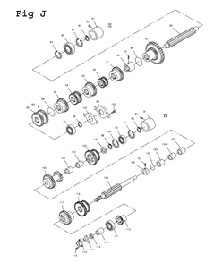 Fig-10 Diagram and Parts List for GH-1640ZX 321439 Jet Lathe