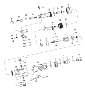 Fig-0 Diagram and Parts List for 505310  Jet Ratchet