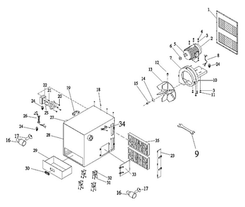 Part Location Diagram of GH1340A-TBCP-16-04 Jet Open End Wrench 10-12mm Gh-1340a