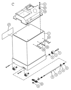 Fig-3 Diagram and Parts List for 708597K  Jet Sander Grinder