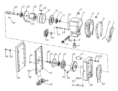 Fig-0 Diagram and Parts List for 505710  Jet Sander