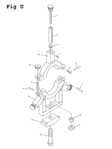 Fig-21 Diagram and Parts List for GH-1640ZX 321439 Jet Lathe
