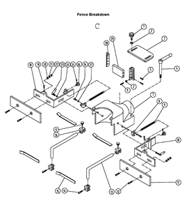 Fig-3 Diagram and Parts List for 708322  Jet Shaper