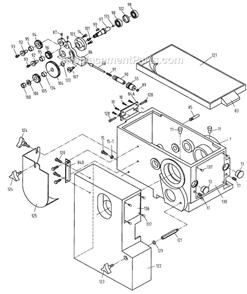 Part Location Diagram of JT9-32A5726A Jet GEAR