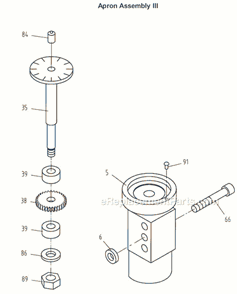 Part Location Diagram of JT9-6236 Jet GEAR
