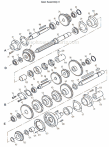 Part Location Diagram of JT9-32A5719 Jet WASHER