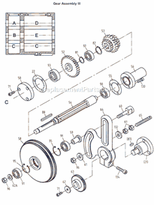 Part Location Diagram of JT9-40A5740A Jet WASHER