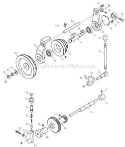 Part Location Diagram of BB-6204 Powermatic Ball Bearing