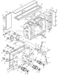 Part Location Diagram of JT9-32A5307 Jet SLIPPER