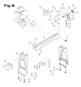 Part Location Diagram of 6294742E Jet Tool Rest