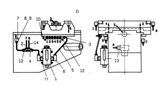 Fig-4 Diagram and Parts List for 690910  Jet Mill