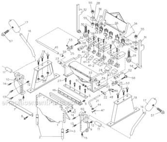 Part Location Diagram of JT9-TS-1505011 Jet SOCKET HEAD CAP SCREW