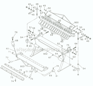Page A Diagram and Parts List for BP-1648N 754116 Jet Brake & Press