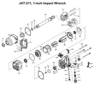 Fig-0 Diagram and Parts List for 505211  Jet Wrench