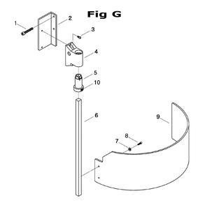 Fig-6 Diagram and Parts List for 698135  Jet Mill