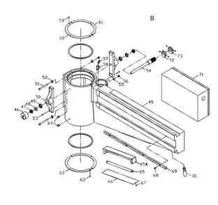 Fig-2 Diagram and Parts List for 320037  Jet Drill Press