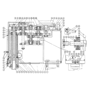 Fig-0 Diagram and Parts List for J-A4008M-PF4 354041 Jet Drill Press
