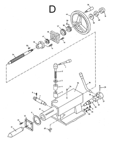 Fig-4 Diagram and Parts List for 320930  Jet Lathe