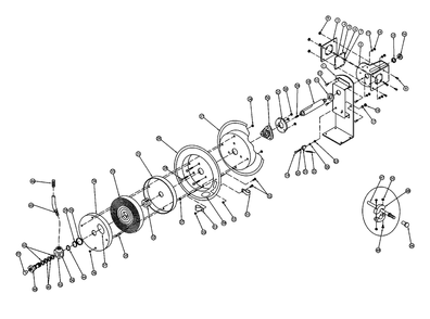 Page 1 Diagram and Parts List for 426238  Jet Miscellaneous