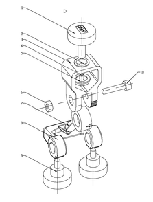 Fig-3 Diagram and Parts List for 708015  Jet Shaper