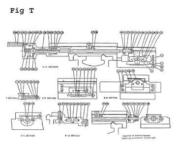 Part Location Diagram of BB-55102 Jet Thrust Bearing