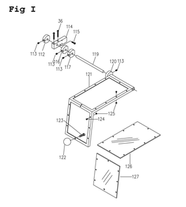 Fig-13 Diagram and Parts List for E-1340VS 892414 Jet Lathe