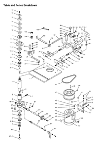 Fig-0 Diagram and Parts List for 708320  Jet Shaper