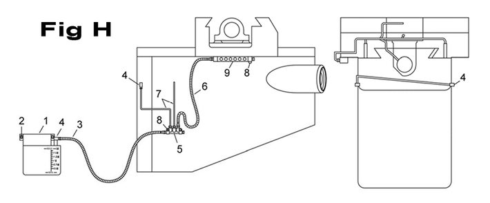 Fig-4 Diagram and Parts List for 698071  Jet Mill
