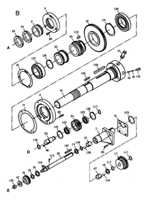 Fig-2 Diagram and Parts List for 321125  Jet Lathe