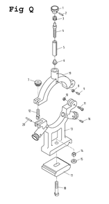 Fig-17 Diagram and Parts List for BDB-1340A 321108 Jet Lathe