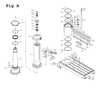 Part Location Diagram of 10277 Jet Filter screen