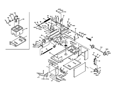 Part Location Diagram of JT9-HBS812G-27 Jet SUPPORT PIN