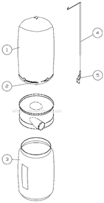 Part Location Diagram of AB410012 Jet Retainer Strap