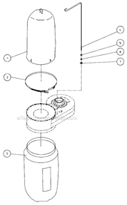 Page C Diagram and Parts List for DC-650BK 708642 Jet Dust Collector
