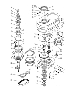 Part Location Diagram of JTM1-C75 Jet Hardened Nut
