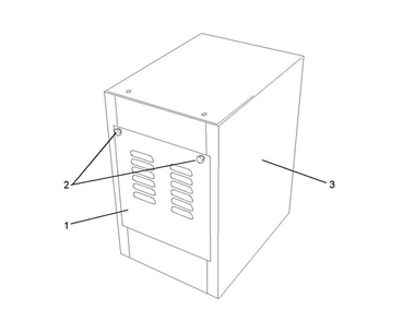 Assembled View Of Stand Diagram and Parts List for 414550K J-4210 Jet Sander