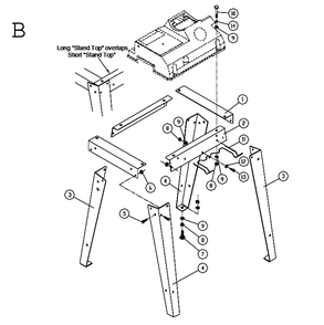 Fig-2 Diagram and Parts List for 708595  Jet Sander Grinder