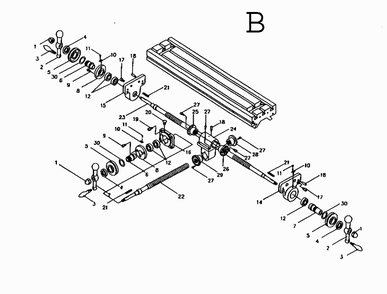 Fig-2 Diagram and Parts List for 690175  Jet Mill