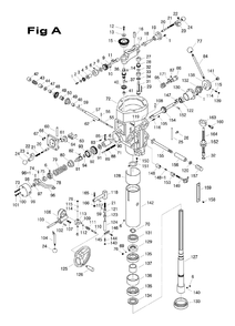 Fig-7 Diagram and Parts List for 698119  Jet Mill