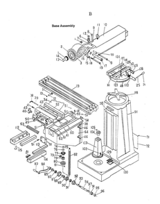 Fig-2 Diagram and Parts List for 690910  Jet Mill