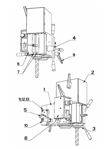 Fig-0 Diagram and Parts List for J-A2608-1 354027 Jet Drill Press